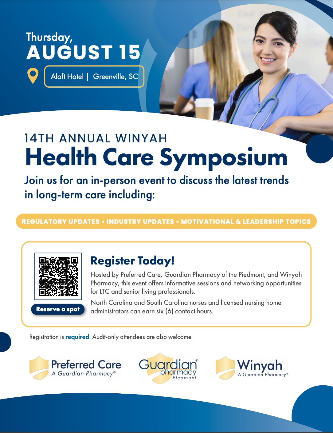 https://guardianpharmacypiedmont.com/2024/07/10/register-attend-our-14th-annual-winyah-pharmacy-health-care-symposium/